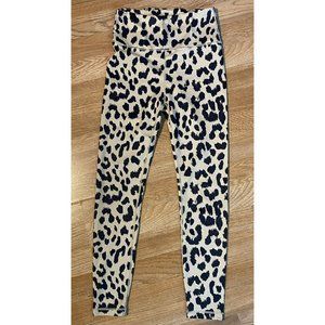 All Fenix Women's Leggings XS Cream Polyester with Spandex Full length